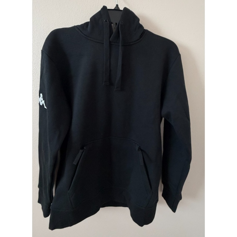 Kappa 6Cento 629B US Snowboard Hoodie Womens XS Black Team USA NWT Flaw